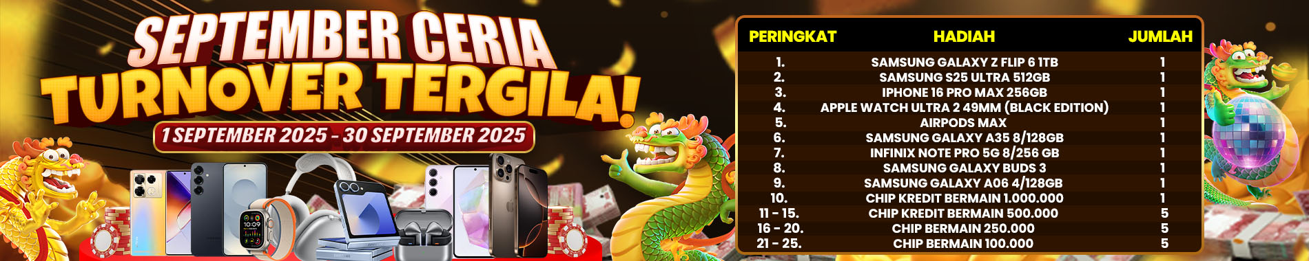 SPESIAL EVENT TURNAMENT SEPTEMBER CERIA 2025